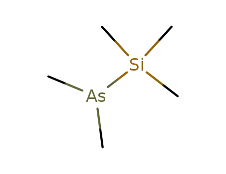 Tri-methylsilyl-(dimethyl)-arsan