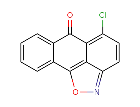 5-chloro-6H-anthra[1,9-cd]isoxazol-6-one