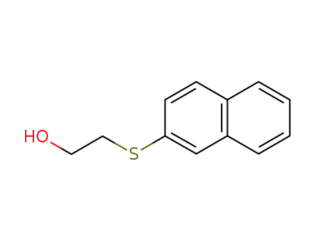 Molecular Structure of 17225-95-5 (2-naphthalen-2-ylsulfanylethanol)
