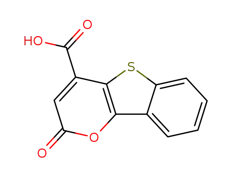 2-oxo-2H-benzo[4,5]thieno[3,2-b]pyran-4-carboxylic acid
