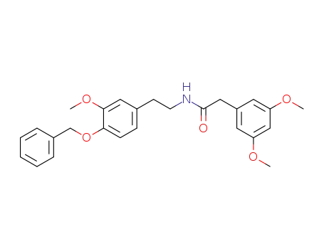 N-(2-(4-(benzyloxy)-3-methoxyphenyl)ethyl)-2-(3,5-dimethoxyphenyl)acetamide
