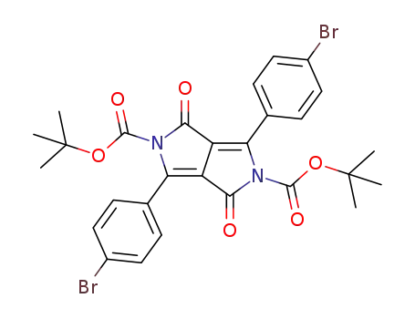 di-tert-butyl 3,6-bis(4-bromophenyl)-1,4-dioxopyrrolo[3,4-c]pyrrole-2,5(1H,4H)-dicarboxylate