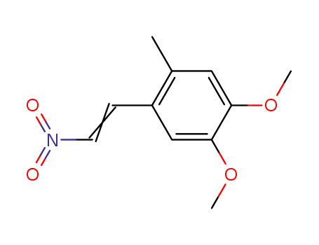 4,5-dimethoxy-2-methyl-β-nitro-styrene