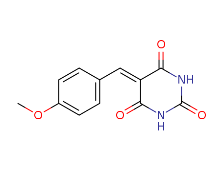 2,4,6(1H,3H,5H)-Pyrimidinetrione,5-[(4-methoxyphenyl)methylene]-