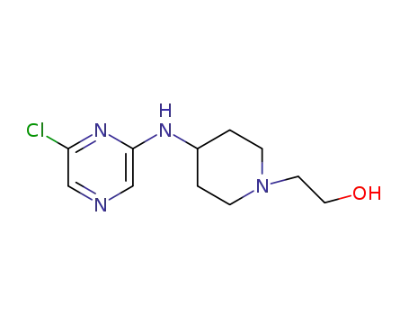 2-(4-((6-chloropyrazin-2-yl)amino)piperidin-1-yl)ethanol