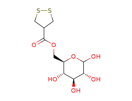 1,2-dithiolan-4-carboxylic acid 6-D-glucopyranose ester