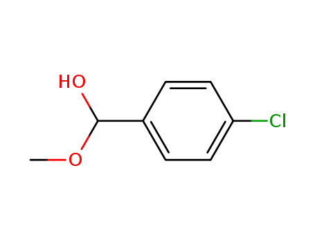 4-chlorobenzaldehyde methyl hemiacetal