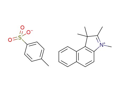 Molecular Structure of 141914-99-0 (1,2,3,3-TETRAMETHYLBENZ[E]INDOLIUM TOSYLATE)