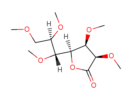 O2,O3,O5,O6,O7-pentamethyl-D-glycero-D-gulo-heptonic acid-lactone