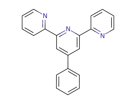 Molecular Structure of 58345-97-4 (4'-PHENYL-2,2':6',2''-TERPYRIDINE)