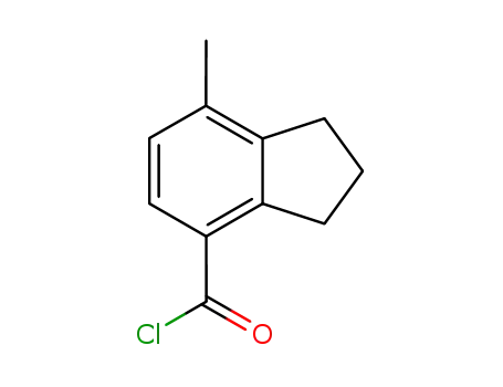2,3-디히드로-7-메틸-1H-인덴-4-카르복실산 염화물