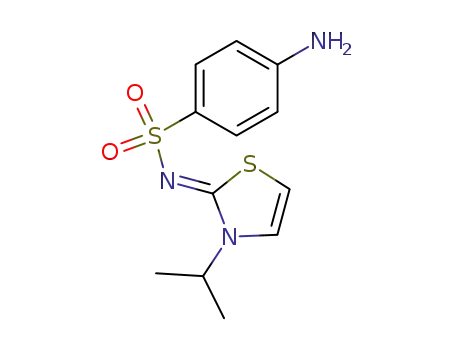 sulfanilic acid-(3-isopropyl-3H-thiazol-2-ylidenamide)