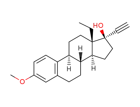 Molecular Structure of 14009-70-2 (18-Methyl Mestranol)