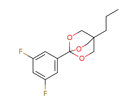 4-propyl-1-(3,5-difluorophenyl)-2,6,7-trioxabicyclo[2.2.2]octane