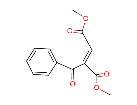 Molecular Structure of 6237-61-2 (2-Butenedioic acid, 2-benzoyl-, dimethyl ester, (2E)-)
