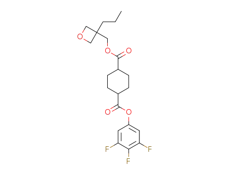 1-(3-propyloxetane-3-yl)methyl 4-(3,4,5-trifluorophenyl)cyclohexane-1,4-dicarboxylate