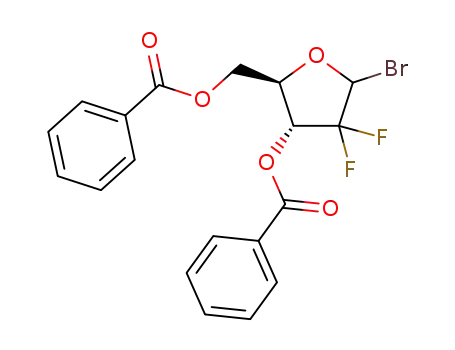 1-bromo-2-deoxy-2,2-difluoro-D-ribofuranosyl-3,5-dibenzoate
