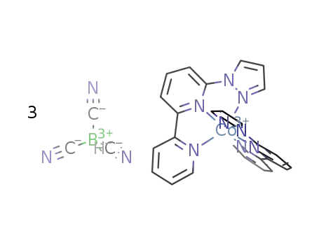 [Co(6-(N-pyrazolyl)-2,2'-bipyridine)2][BH(CN)3]3