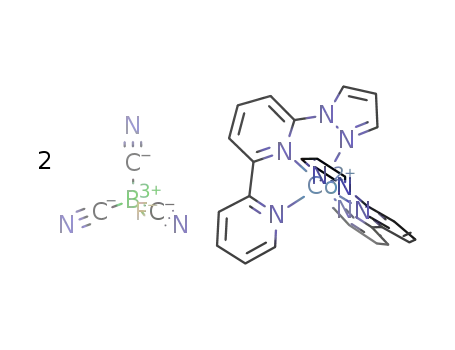 [Co(6-(N-pyrazolyl)-2,2'-bipyridine)2][BF(CN)3]2