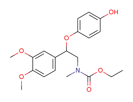 4-(3,4-dimethoxyphenyl)-4-(4-hydroxyphenyl)-2-methylbutyric acid ethyl ester