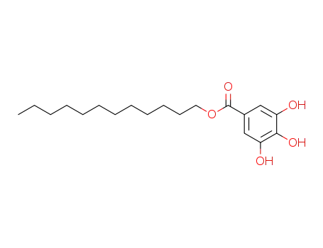 Molecular Structure of 1166-52-5 (Dodecyl gallate)