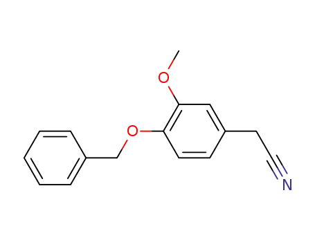 2-(4-(benzyloxy)-3-methoxyphenyl)acetonitrile