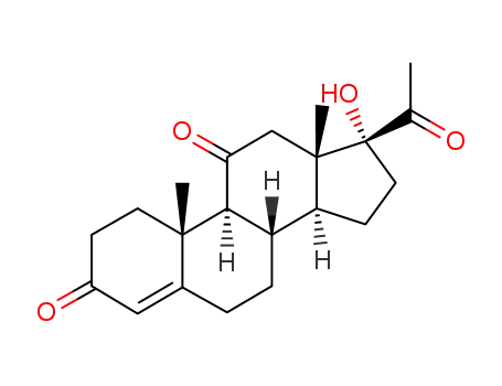 Molecular Structure of 1882-82-2 (21-DEOXYCORTISONE)