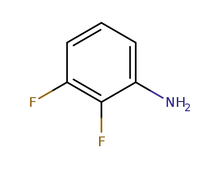 Molecular Structure of 4519-40-8 (2,3-Difluoroaniline)