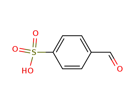 Molecular Structure of 5363-54-2 (p-formylbenzenesulphonic acid)
