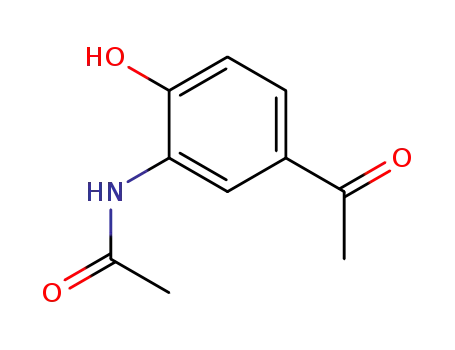 Molecular Structure of 74896-30-3 (N-(5-acetyl-2-hydroxyphenyl)acetamide)