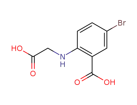 5-bromo-2-<(carboxymethyl)amino>-benzoic acid