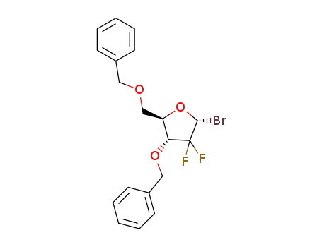1-bromo-2-deoxy-2,2-difluoro-D-ribofuranosyl-3,5-dibenzoate