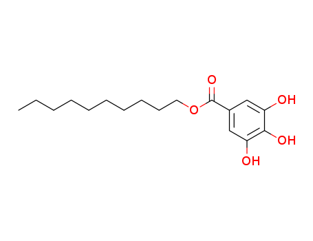 Benzoic acid,3,4,5-trihydroxy-, decyl ester