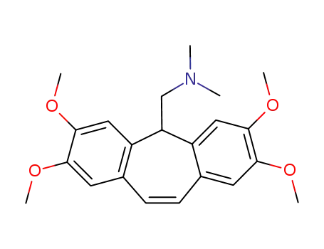 dimethyl-(2,3,7,8-tetramethoxy-5H-dibenzo[a,d]cyclohepten-5-ylmethyl)-amine
