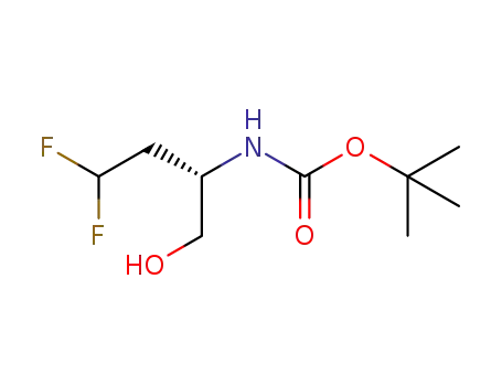 tert-butyl (4,4-difluoro-1-hydroxybutan-2-yl)carbamate
