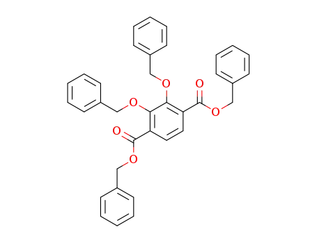 2,3-bis(benzyloxy)terephthalic acid dibenzyl ester