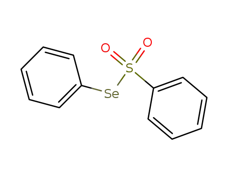 Molecular Structure of 60805-71-2 (PHENYL(BENZENESELENO)SULFONATE)