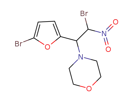 4-[2-bromo-1-(5-bromofuran-2-yl)-2-nitroethyl]morpholine