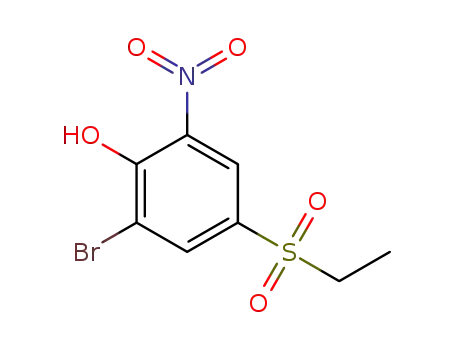 2-bromo-4-(ethylsulfonyl)-6-nitrophenol