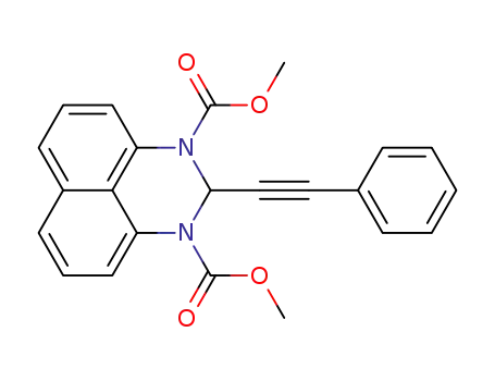 dimethyl 2-(phenylethynyl)-2H-perimidine-1,3-dicarboxylate