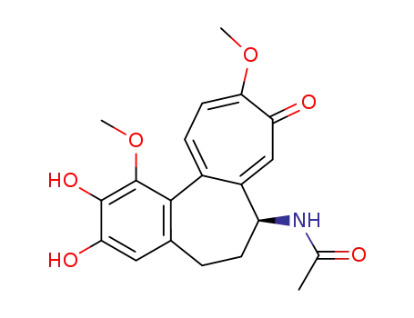 Acetamide,N-[(7S)-5,6,7,9-tetrahydro-2,3-dihydroxy-1,10-dimethoxy-9-oxobenzo[a]heptalen-7-yl]- cas  57866-21-4