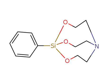 2,8,9-Trioxa-5-aza-1-silabicyclo[3.3.3]undecane,1-phenyl-
