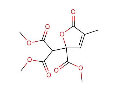 (2-methoxycarbonyl-4-methyl-5-oxo-2,5-dihydro-[2]furyl)-malonic acid dimethyl ester