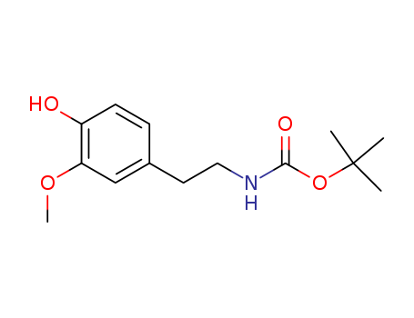 Tert-butyl 4-hydroxy-3-methoxyphenethylcarbamate