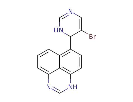 7-(5-bromo-3,4-dihydropyrimidin-4-yl)-1H-perimidine