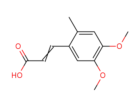 4,5-dimethoxy-2-methyl-ξ-cinnamic acid