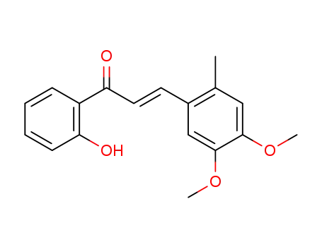 2'-hydroxy-4.5-dimethoxy-2-methyl-trans-chalcone