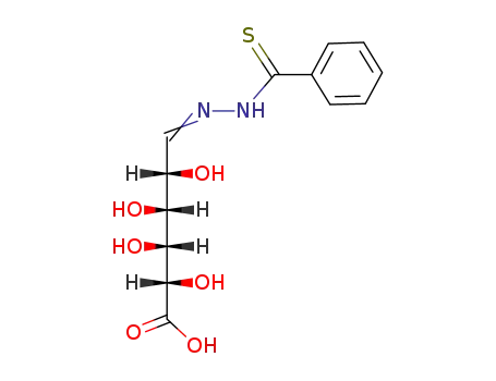 6-thiobenzoylhydrazono-L-fuconic acid