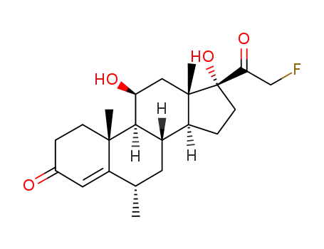 21-fluoro-11β,17-dihydroxy-6α-methyl-pregn-4-ene-3,20-dione
