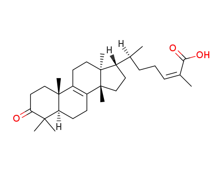 (24Z)-3-oxolanosta-8,24-dien-26-oic acid